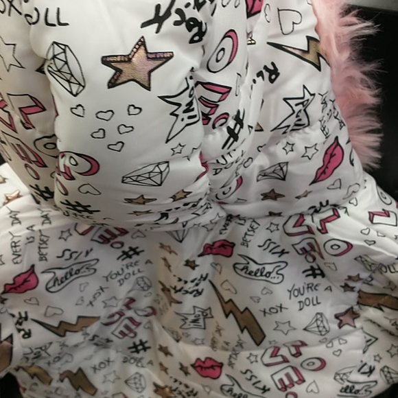 Betsey johnson white puffer jacket - Picture 4 of 7